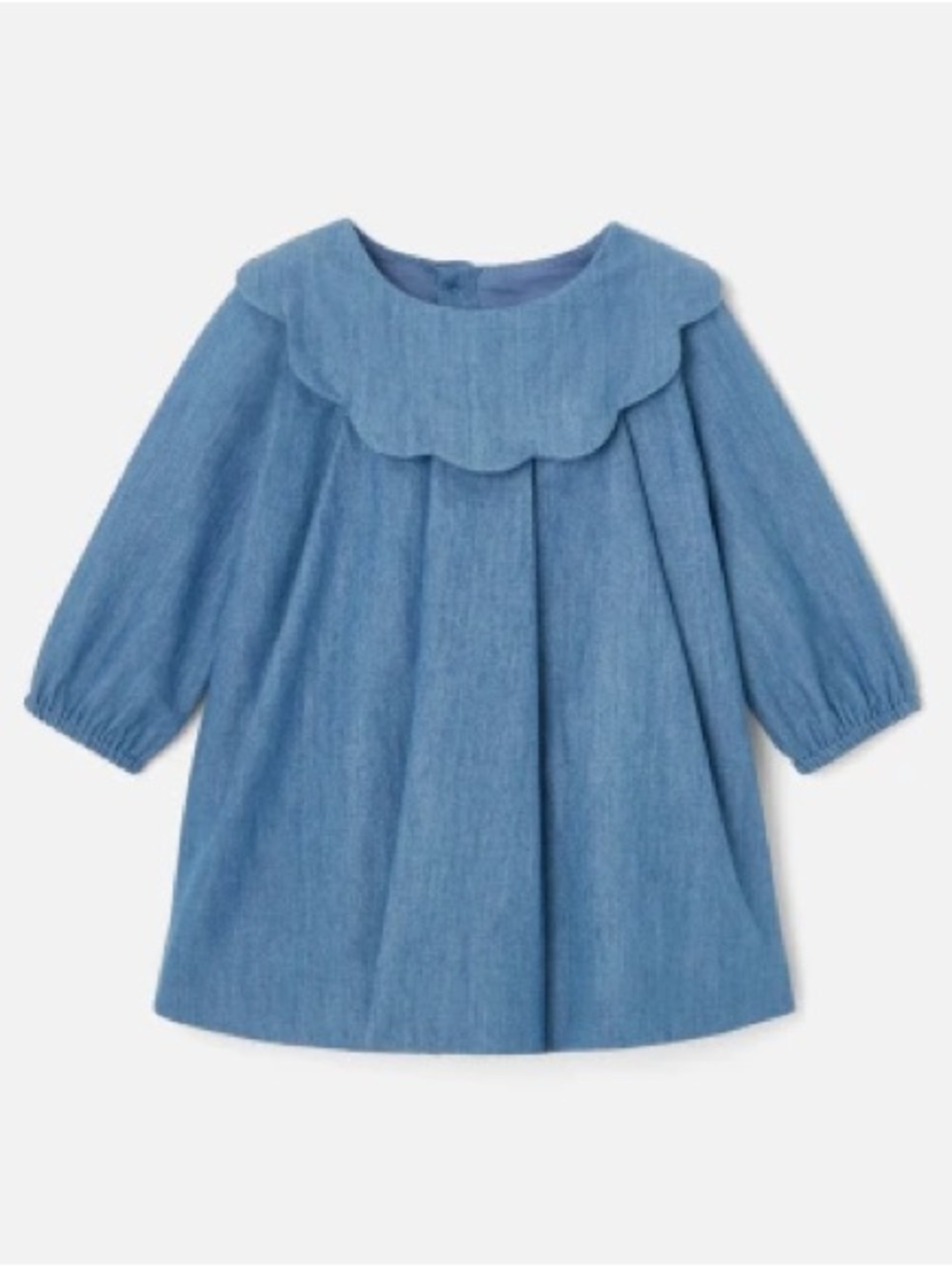 Jacadi Chambray Baby Dress